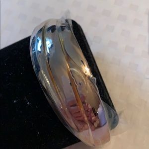 Cuff sterling silver bracelet
